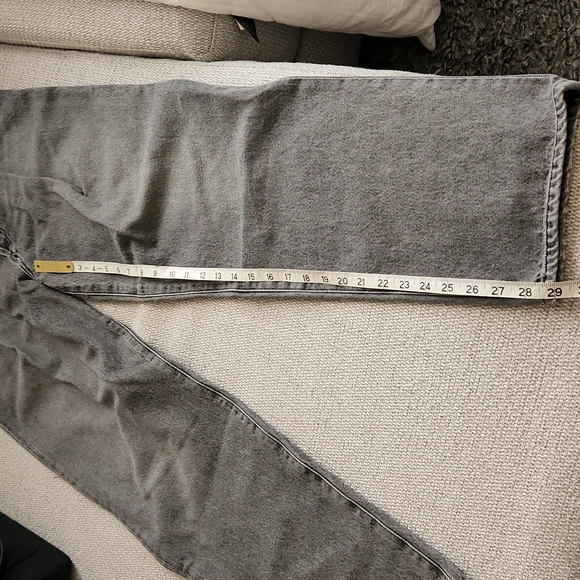 Agolde FOLD WAISTBAND HIGH RISE TAPERED JEAN 27 - Picture 11 of 12